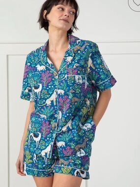 Printfresh Short PJ Set in Must Love Dogs